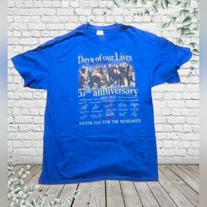 Days of Our Lives 57th Anniversary t-shirt. XL. Brand new. Never worn